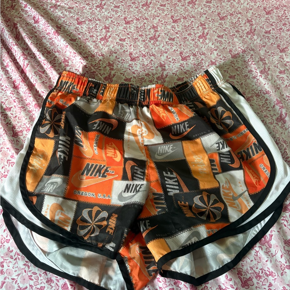 Nike Women's Multicolor Graphic Athletic Shorts